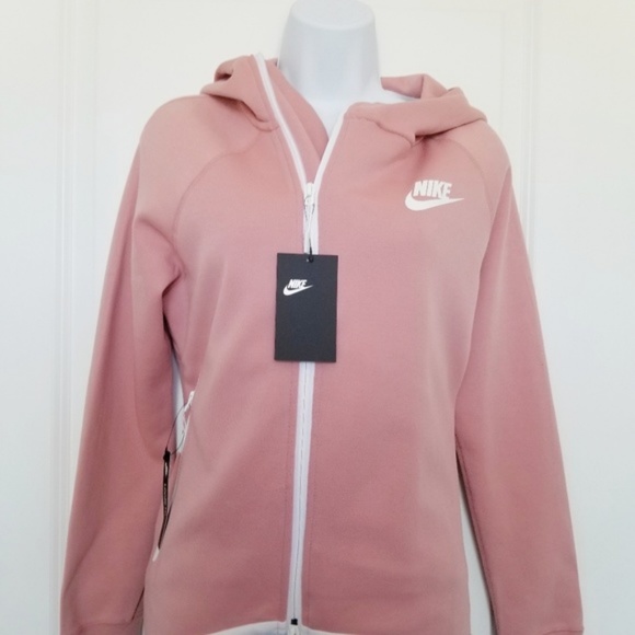 blush nike hoodie